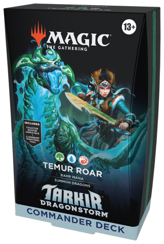 Magic: The Gathering – Tarkir: Dragonstorm Commander Decks - Temur Roar