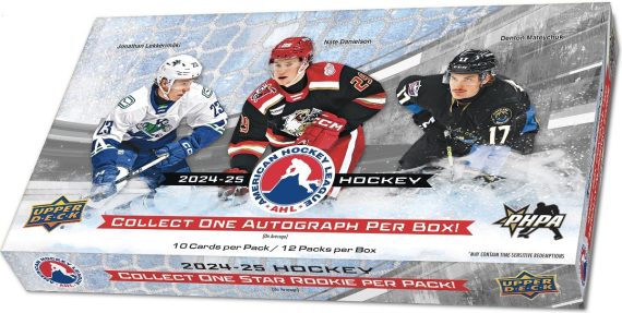2024-25 Upper Deck AHL Hockey Hobby Box