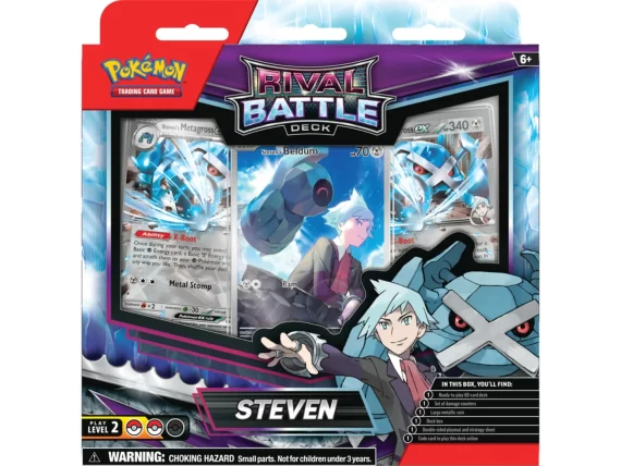 Pokémon: Rival Battle Deck - Steven - Raffle Closed