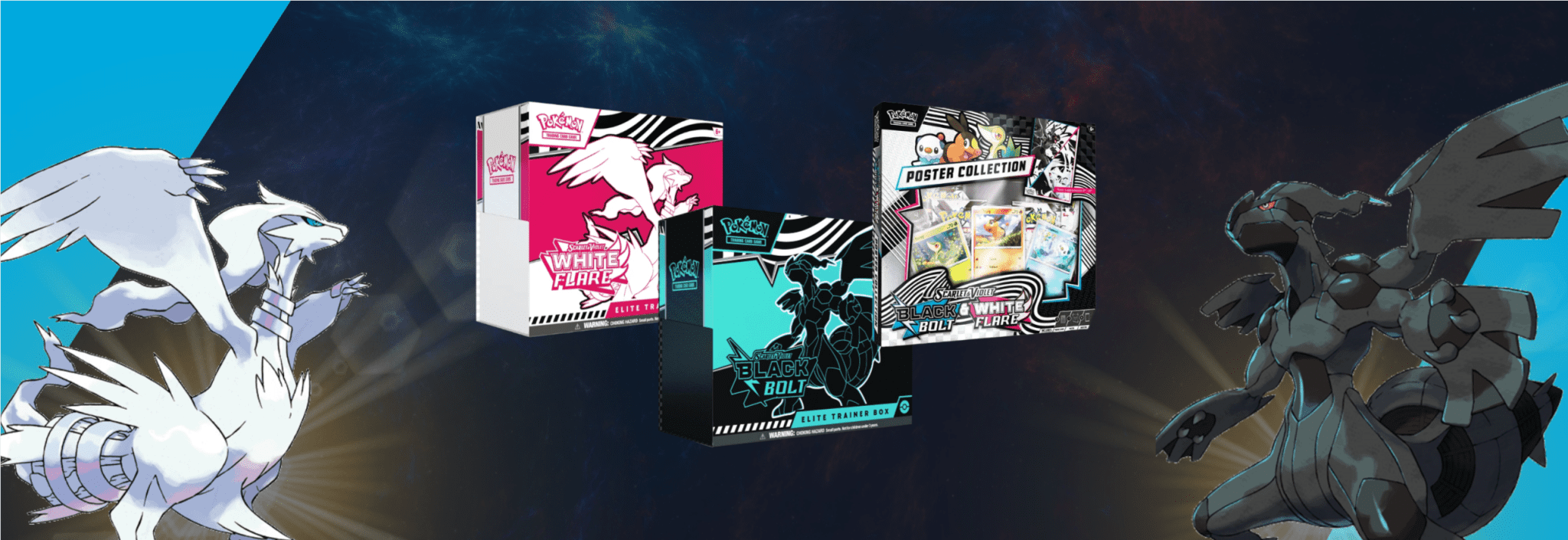 Pokémon: Scarlet & Violet - Black Bolt and White Flare Raffle - Zephyr Epic