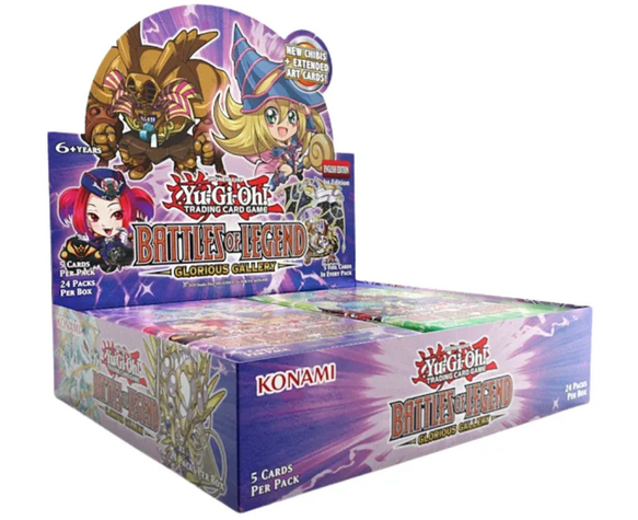 Yu-Gi-Oh! Battles of Legend: Glorious Gallery Booster Box