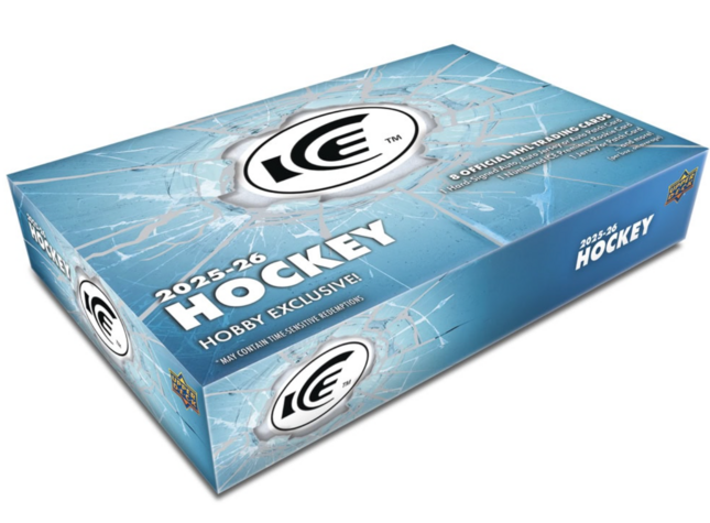2025-26 Upper Deck Ice Hockey Hobby Box